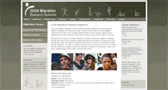 Desktop Screenshot of childmigration.net
