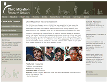 Tablet Screenshot of childmigration.net